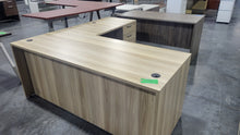 Load image into Gallery viewer, NEW 6 x 6 American Elm L-Shape Desk Available by Order
