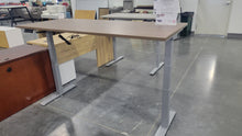 Load image into Gallery viewer, NEW 72 x 30 Walnut Sit-Stand Desk Available by Order

