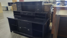 Load image into Gallery viewer, Black Storage Credenza

