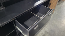 Load image into Gallery viewer, Black Storage Credenza
