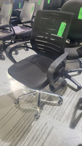 Mesh and Chrome Task Chair