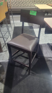 Brown Counter-Height Bar Stool