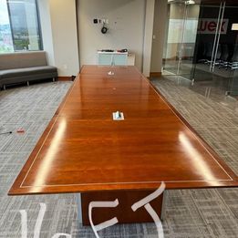 16 Foot Cherry Conference Table