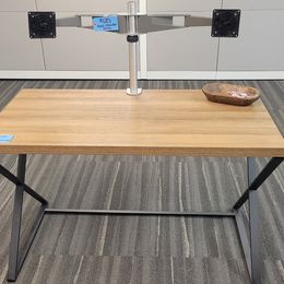 Maple Space-Saver Desk