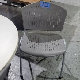 Gray Stacker Chair