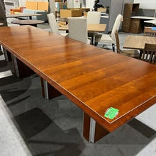 Load image into Gallery viewer, 14&#39; Cherry Conference Table

