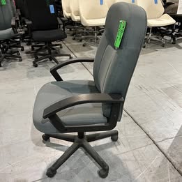 Grey Full Fabric Task Chair