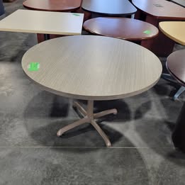 Gray Round Table