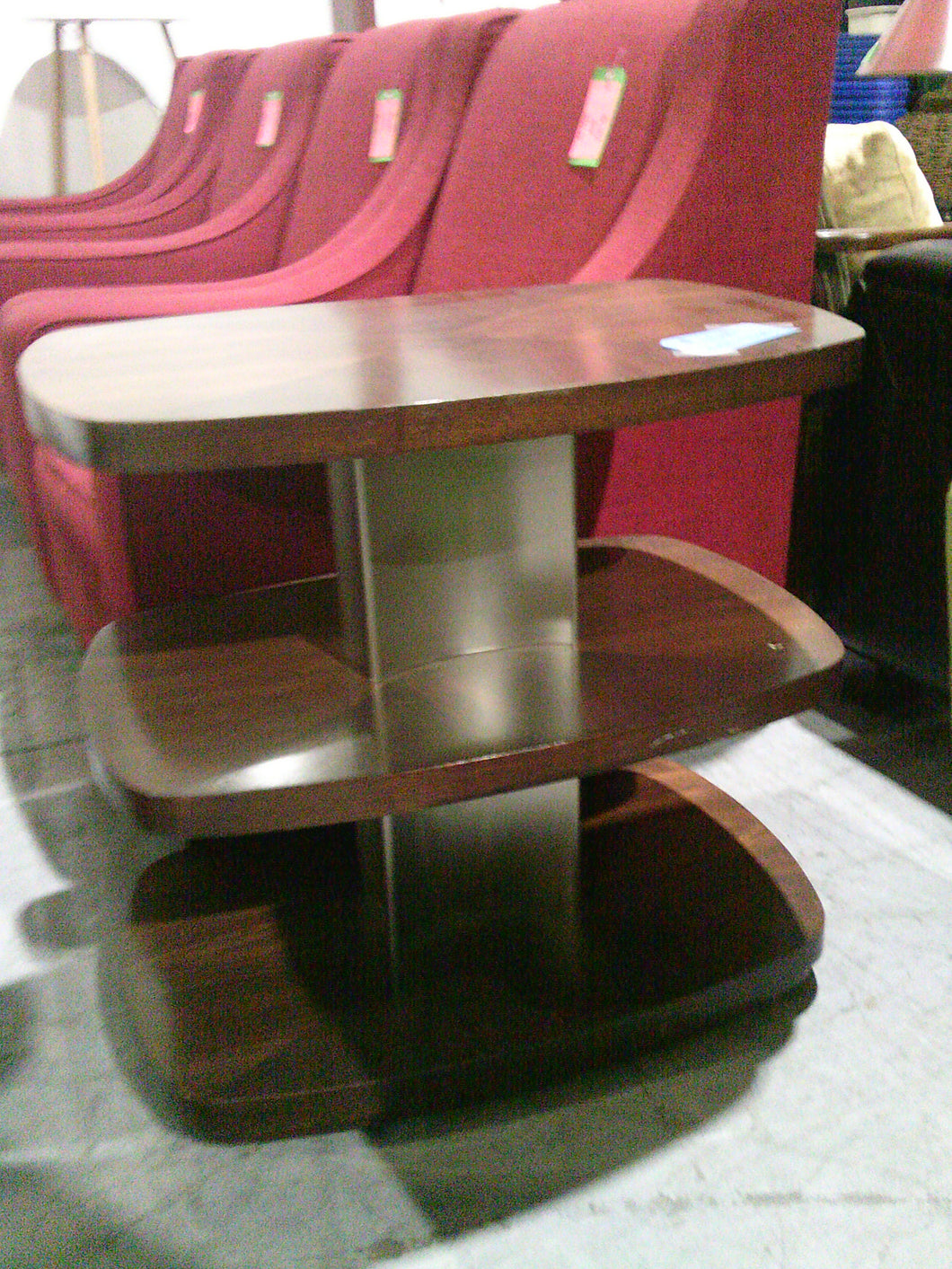 3-Tier Mobile End Table