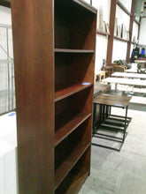 Load image into Gallery viewer, 6 Ft Cherry Hardback Bookcase
