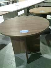 Load image into Gallery viewer, Walnut Round Dining Table
