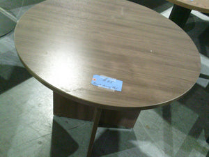 Walnut Round Dining Table