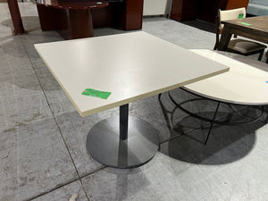 White Square Table