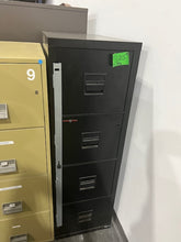 Load image into Gallery viewer, DuraVault Black 4-Drawer FireFile Cabinet
