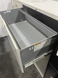 Light Gray 4-Drawer Lateral File Cabinet