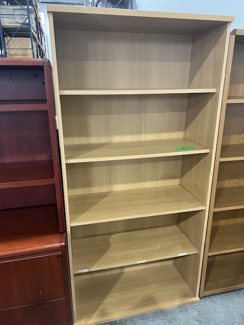 Blonde 6ft Bookcase