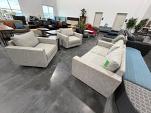 Load image into Gallery viewer, Beige Sofa and 2 Club Chair Set

