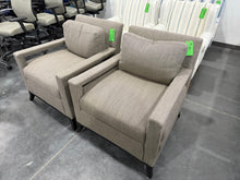 Load image into Gallery viewer, Grey Modern Club Chair
