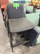 Load image into Gallery viewer, Black Bar Height Stool (Multiples Available)

