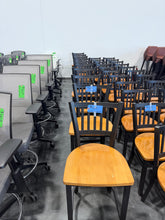 Load image into Gallery viewer, Black and Maple Counter Height Chair
