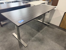 Load image into Gallery viewer, 72 x 30 Grey Sit-Stand Desk
