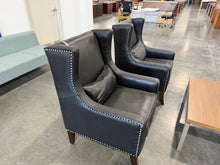 Load image into Gallery viewer, As-Is Set of 2 High-Backed Guest Chairs
