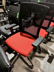Mesh Back Red Task Chair