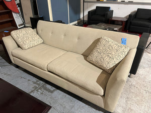 Used Tan Office Sofa