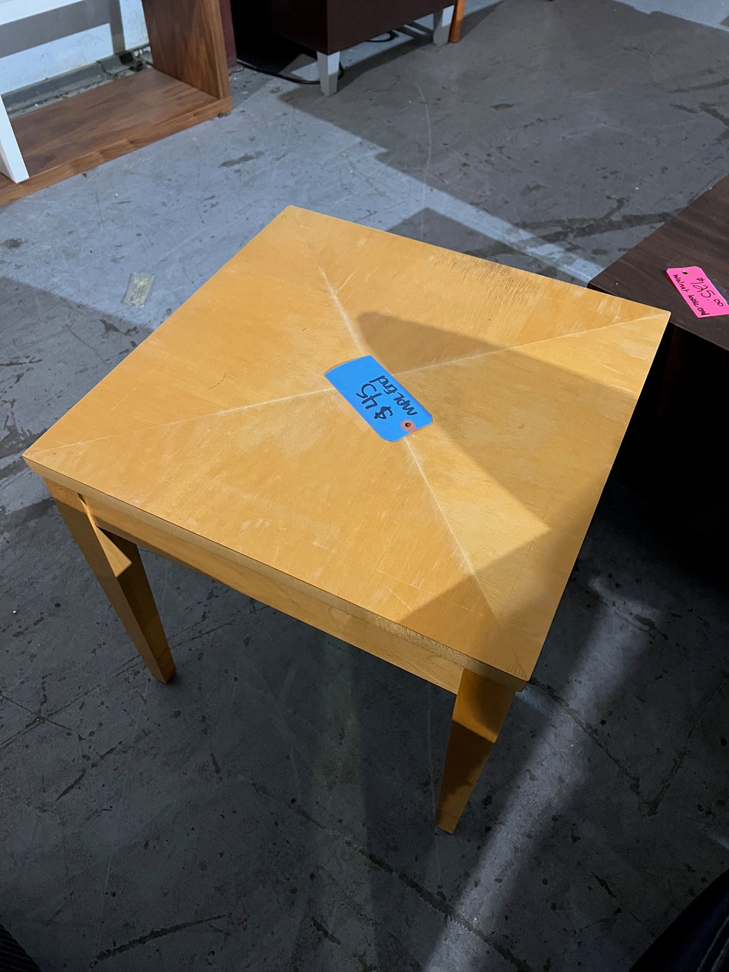 Used Maple End Table