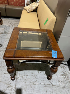 Used 3pc Glass Coffee/End Table Set