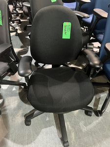 Used ergoCentric Black Task Chair