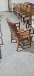 Brown Leather Club Chair