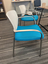 Load image into Gallery viewer, Used Blue Seat Guest Chair
